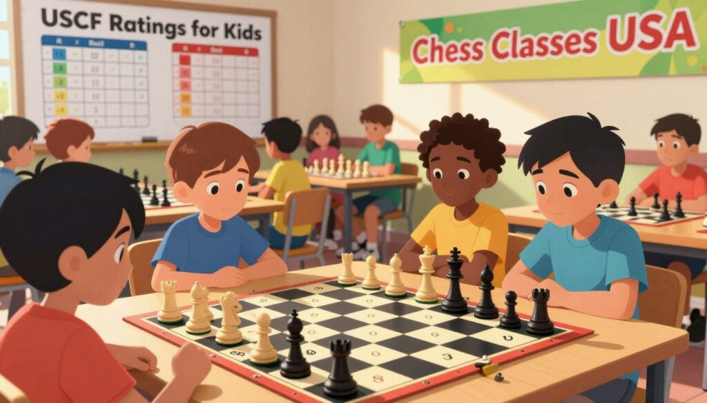 USCF ratings for kids