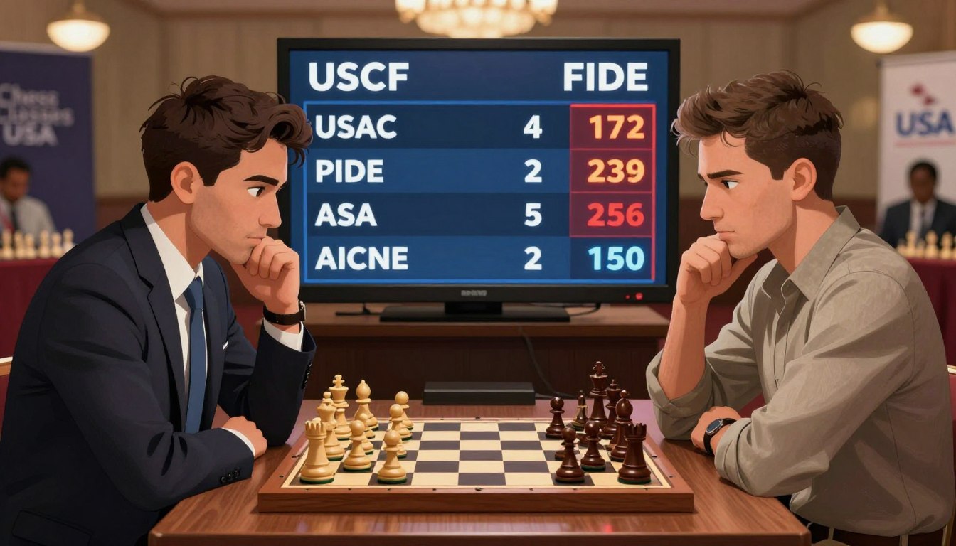 USCF Ratings vs FIDE Ratings: What American Players Should Understand