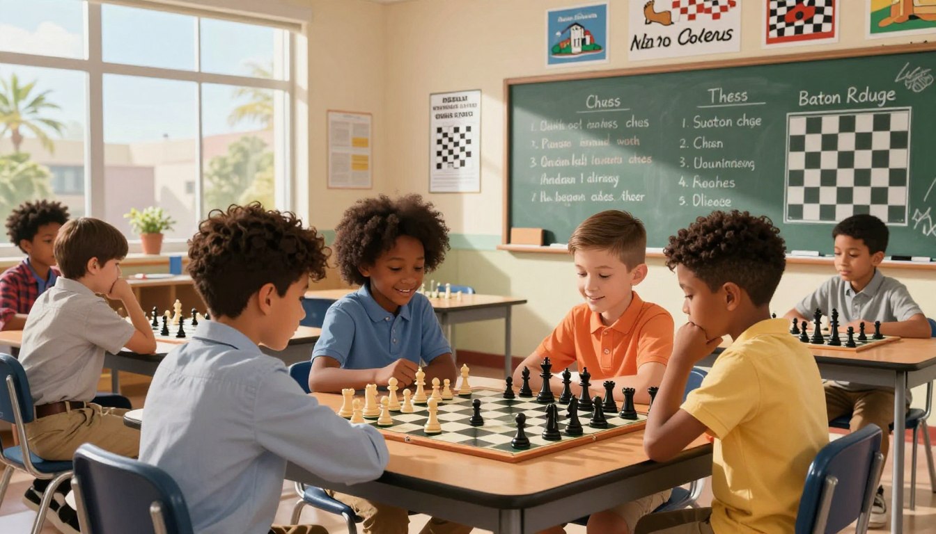 Chess in Louisiana: New Orleans, Baton Rouge, Clubs, and Scholastic Chess