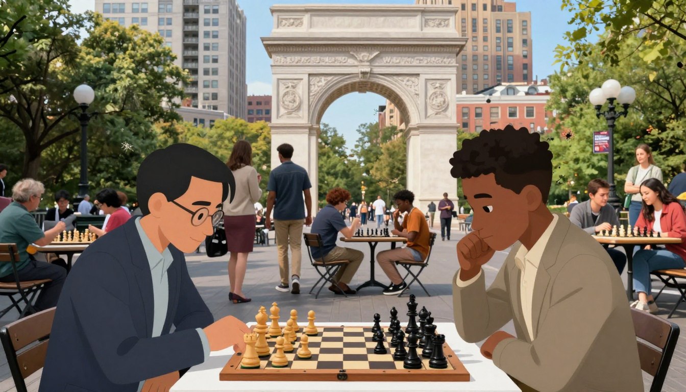 Chess in New York: From Washington Square Park to Rated Tournament Play
