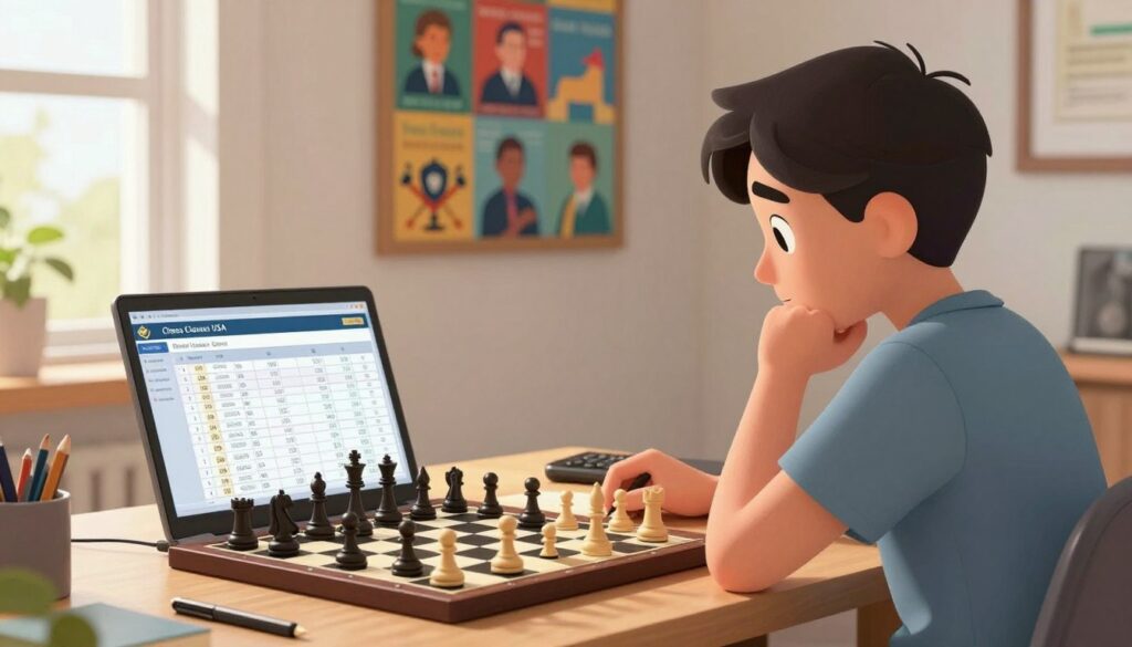 chess tournament standings