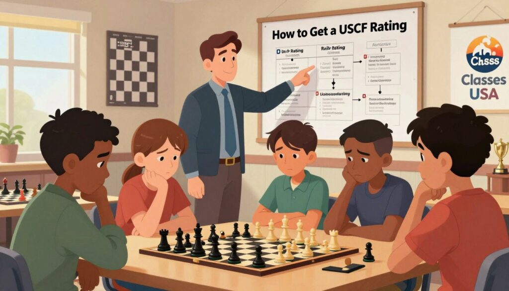 how to get a USCF rating